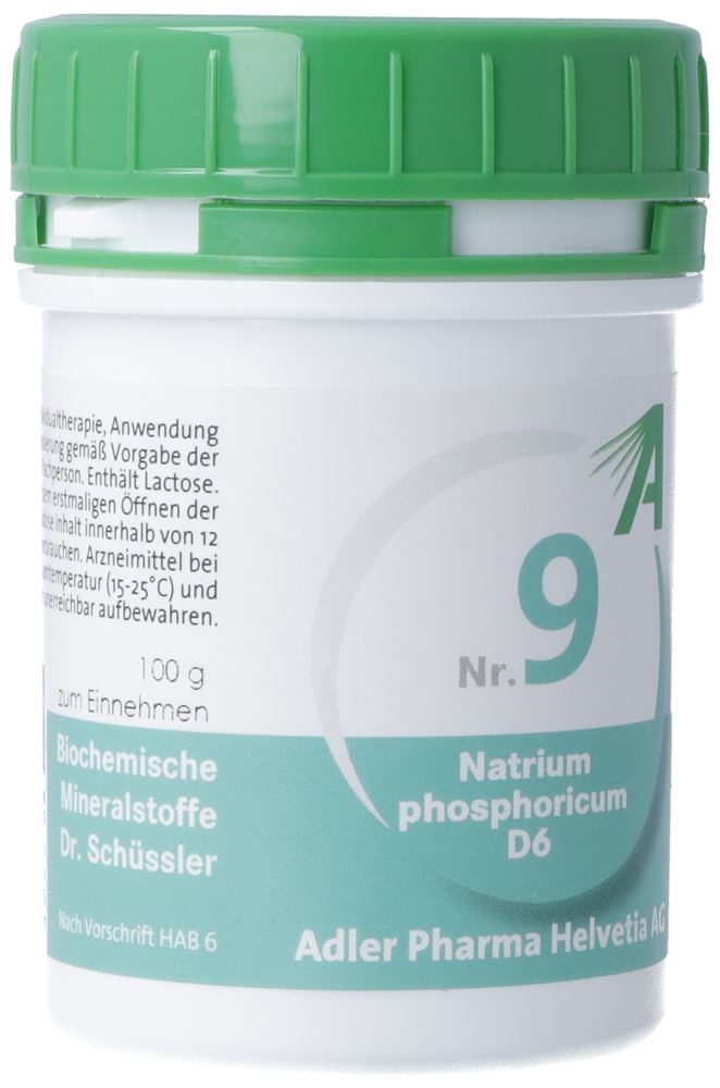 ADLER no9 natrium phosphoricum 6 D