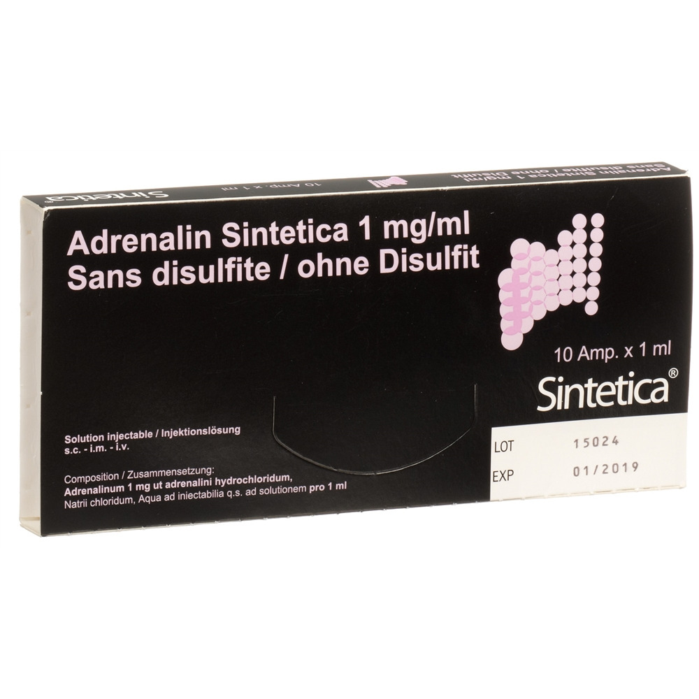 ADRENALINE Sint 1 mg/ml, Hauptbild