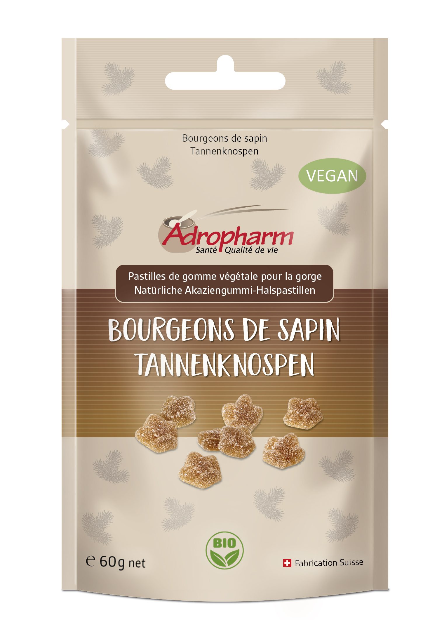 ADROPHARM bonbons bourgeons de sapins