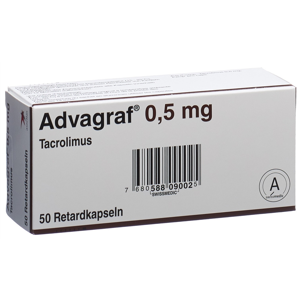 ADVAGRAF caps ret 0.5 mg blist 50 pce, image principale