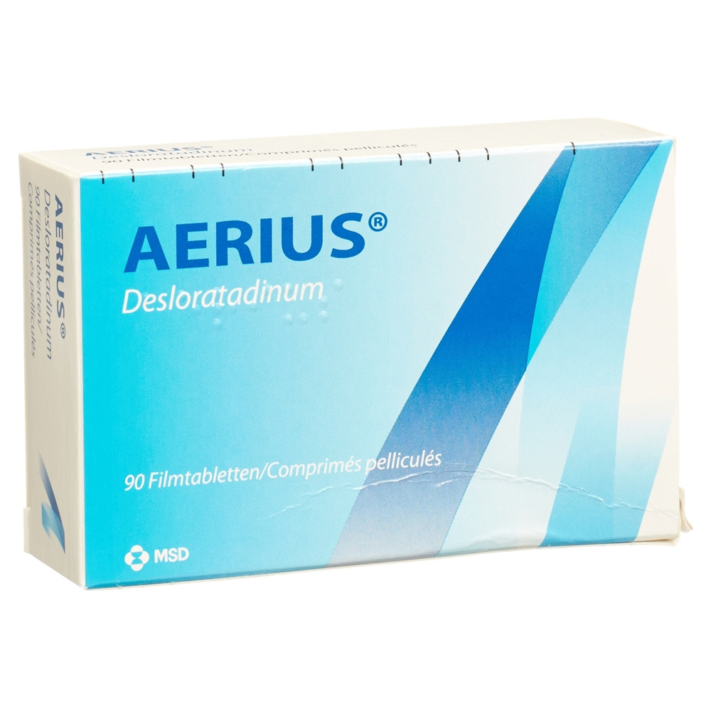 AERIUS cpr pell 5 mg blist 90 pce, image principale