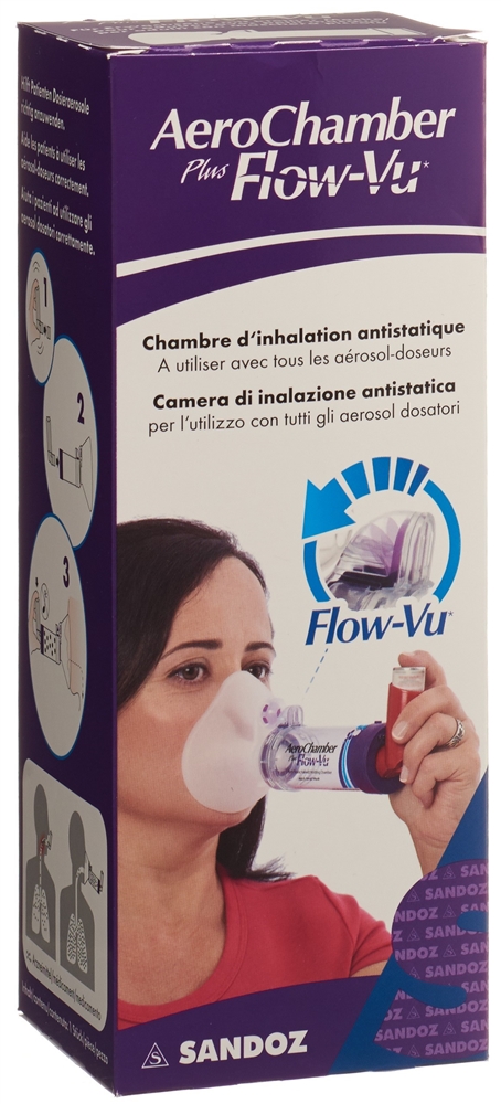 AEROCHAMBER PLUS Flow-Vu kleine Maske, Bild 4 von 4