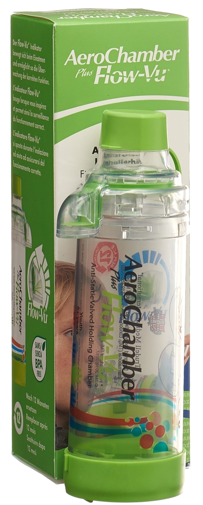 AEROCHAMBER PLUS Flow-Vu ohne Maske (5+ Jahre), Bild 2 von 4