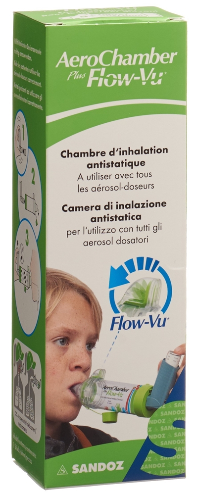 AEROCHAMBER PLUS Flow-Vu sans masque (5+ ans), image 4 sur 4