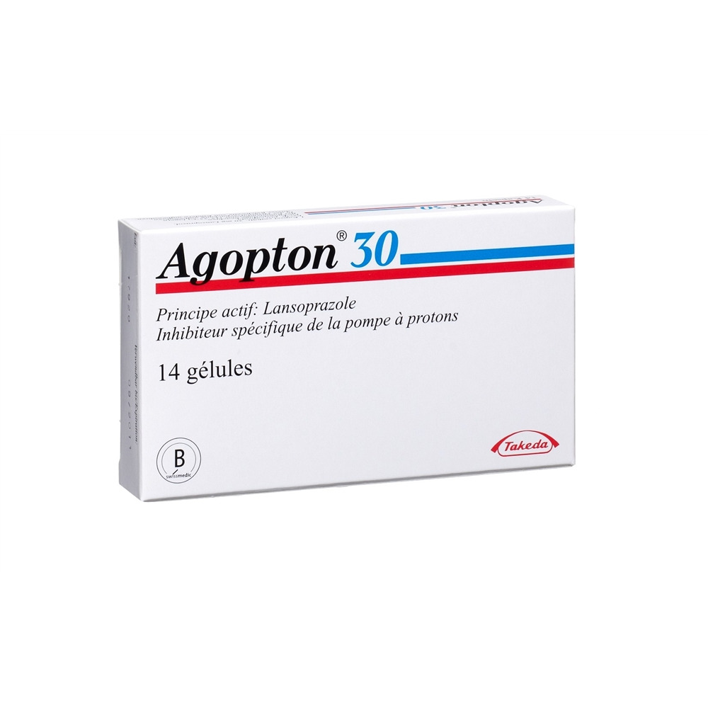 AGOPTON caps 30 mg blist 14 pce, image 2 sur 2