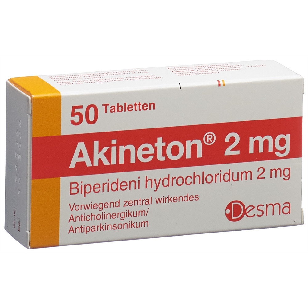 AKINETON cpr 2 mg blist 50 pce, image principale