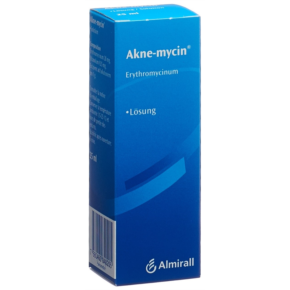 AKNE-MYCIN sol 20 mg/g fl 25 ml, image principale