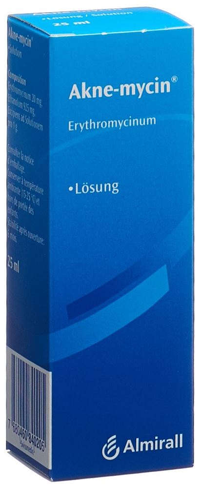 AKNE-MYCIN sol 20 mg/g fl 25 ml, image principale