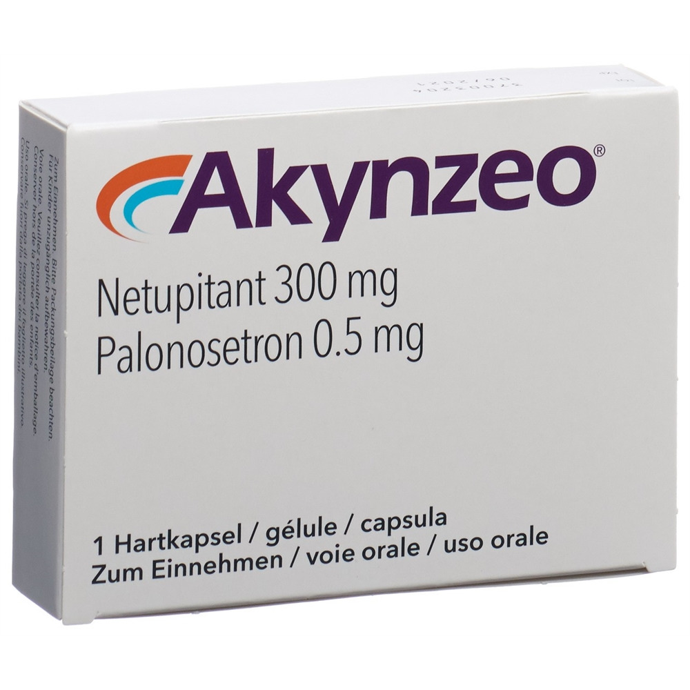 AKYNZEO caps 300mg/0.5mg blist 1 pce, image principale