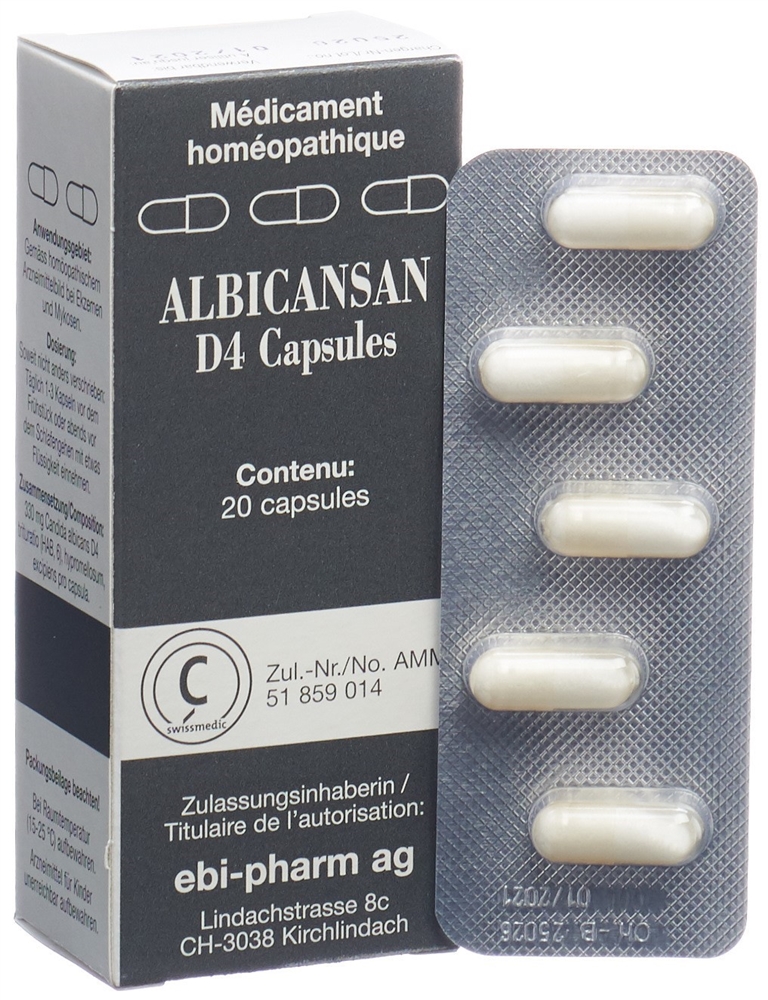 ALBICANSAN caps 4 D blist 20 pce, image 3 sur 4