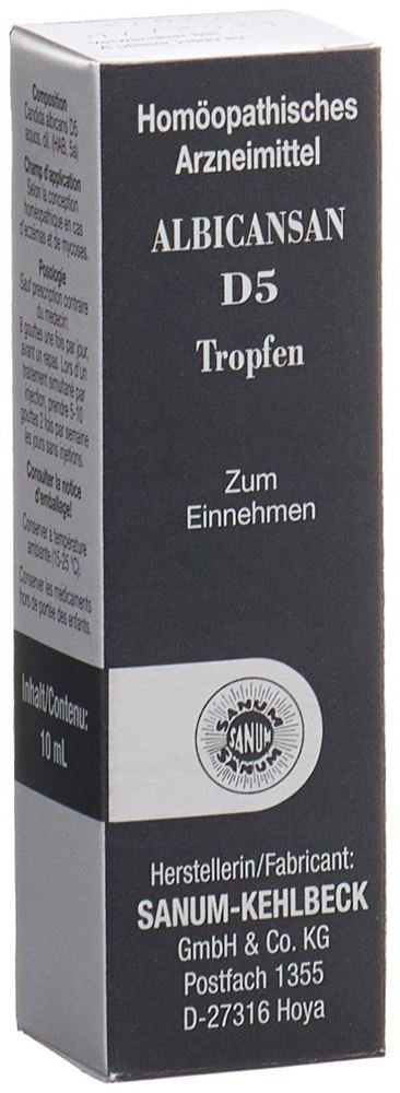 ALBICANSAN Tropfen 5 D Fl 10 ml, Hauptbild