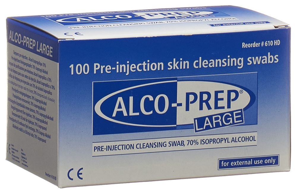 ALCO-PREP Tampon de nettoyage pré-injection, image principale