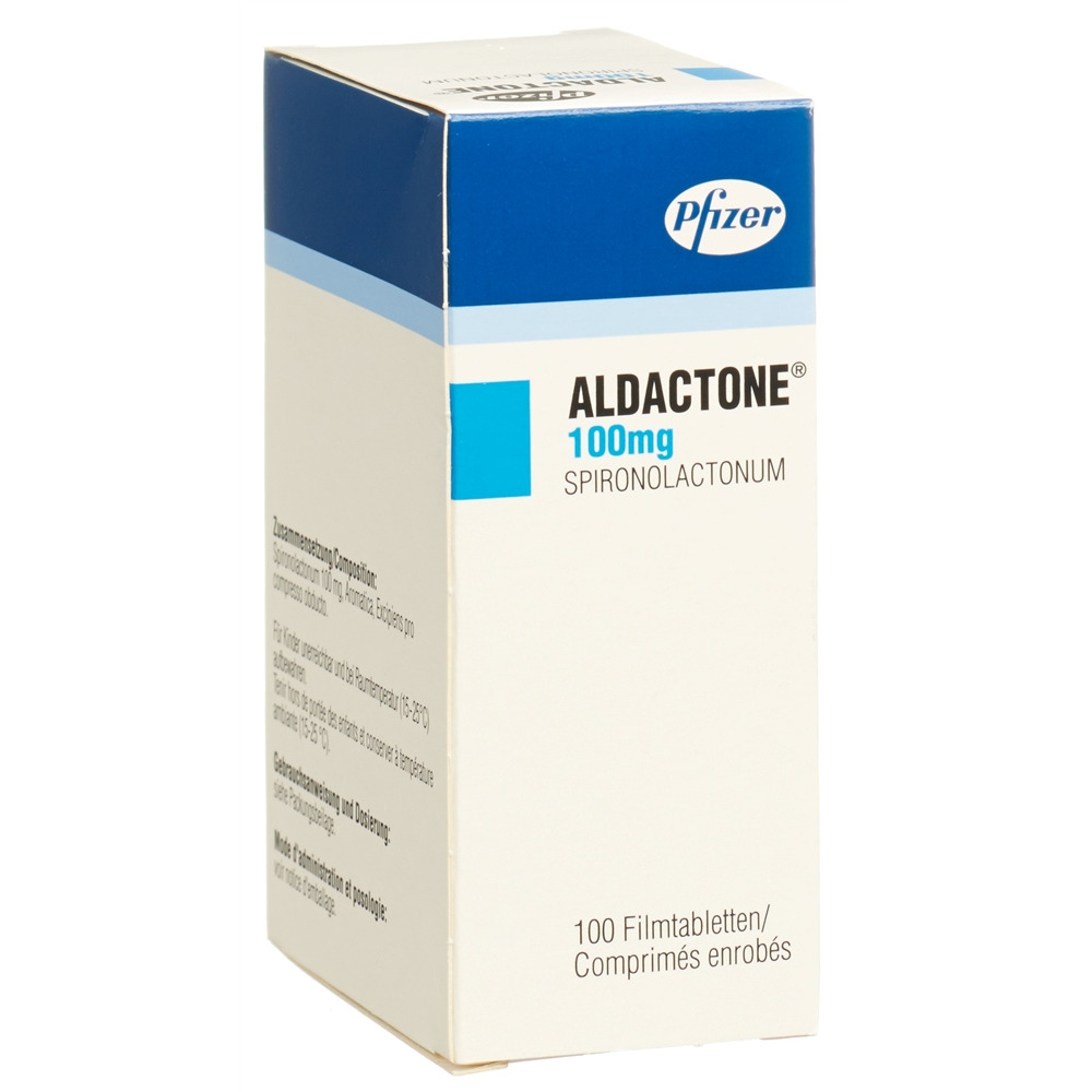 ALDACTONE cpr pell 100 mg blist 100 pce, image principale