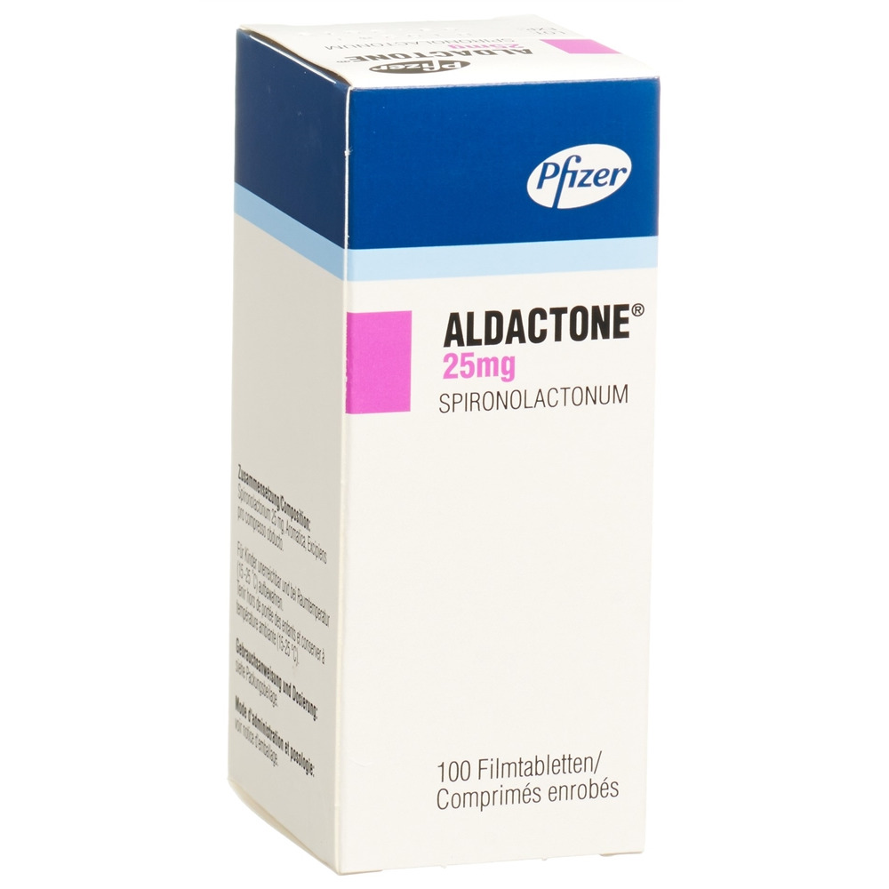 ALDACTONE cpr pell 25 mg blist 100 pce, image 2 sur 2