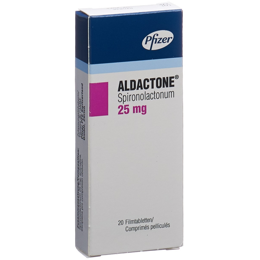 ALDACTONE cpr pell 25 mg blist 20 pce, image principale