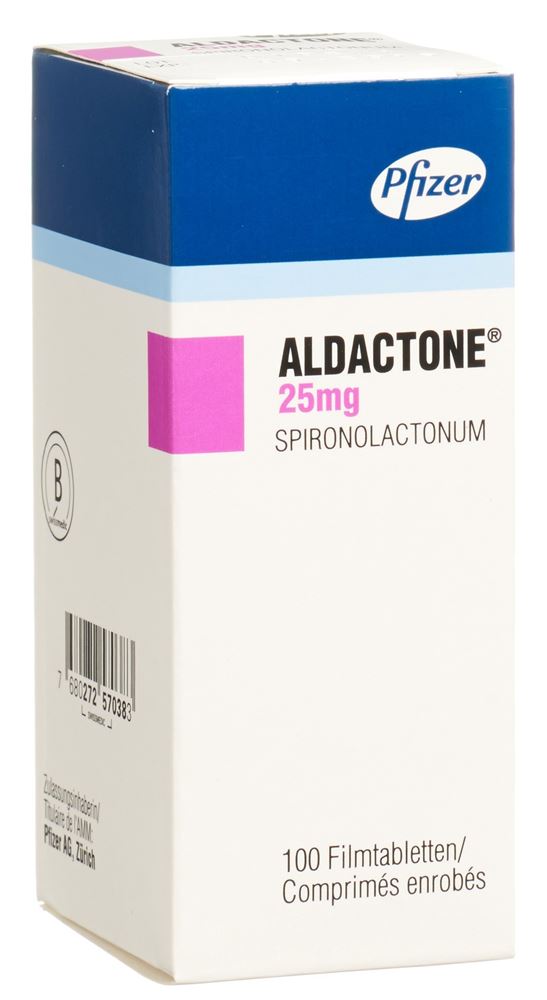 ALDACTONE Filmtabl 25 mg Blist 100 Stk, Hauptbild
