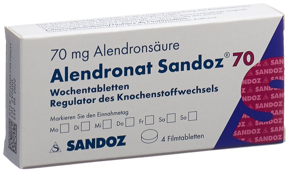 ALENDRONATE Sandoz 70 mg, Hauptbild