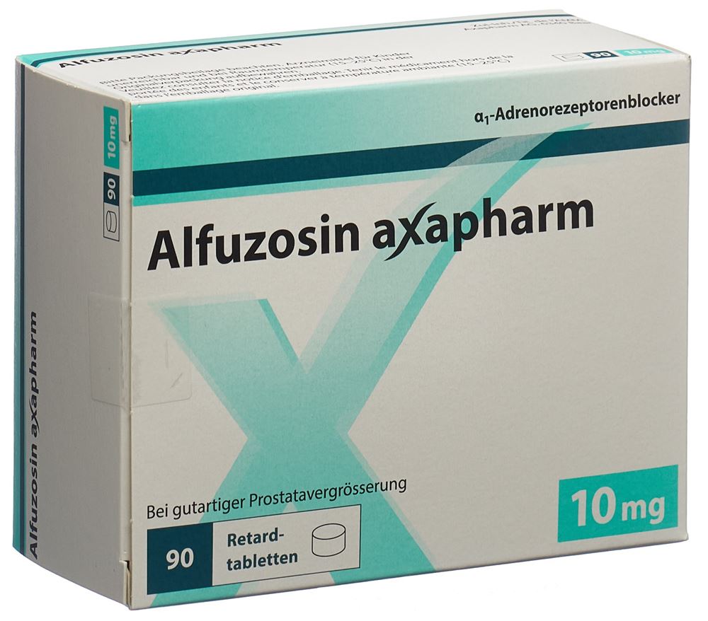 ALFUZOSINE Axapharm 10 mg, Hauptbild