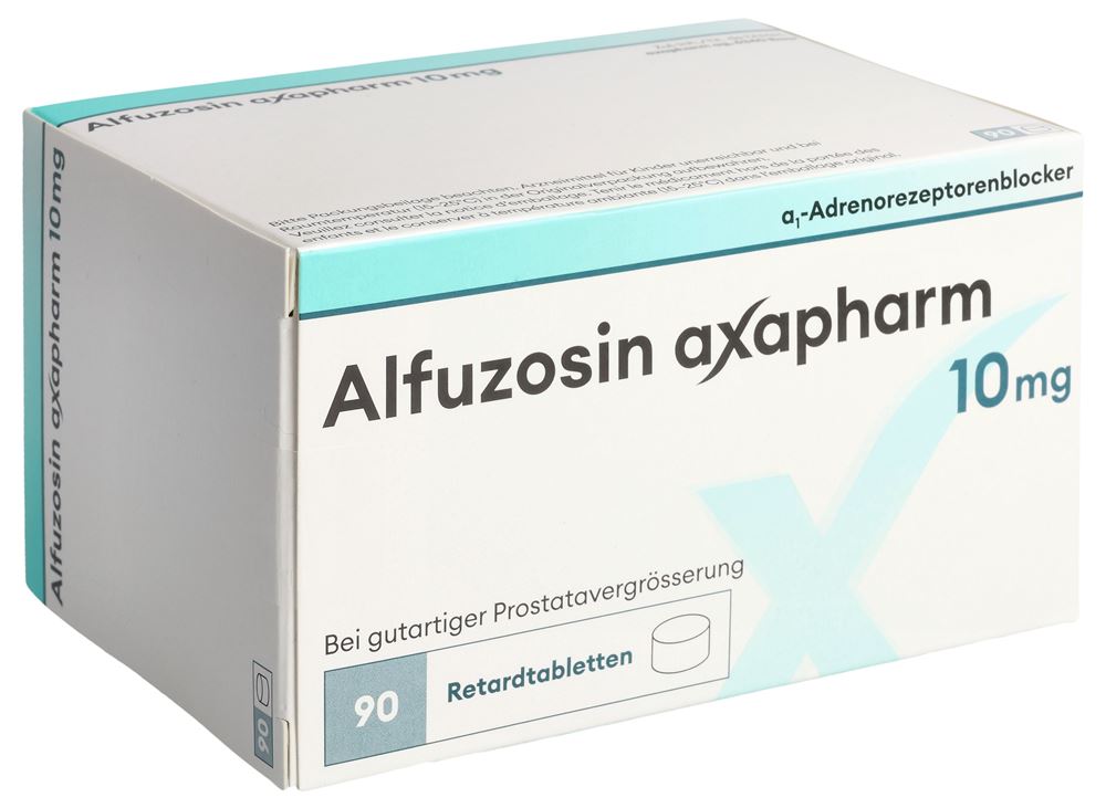 ALFUZOSINE Axapharm 10 mg, Hauptbild