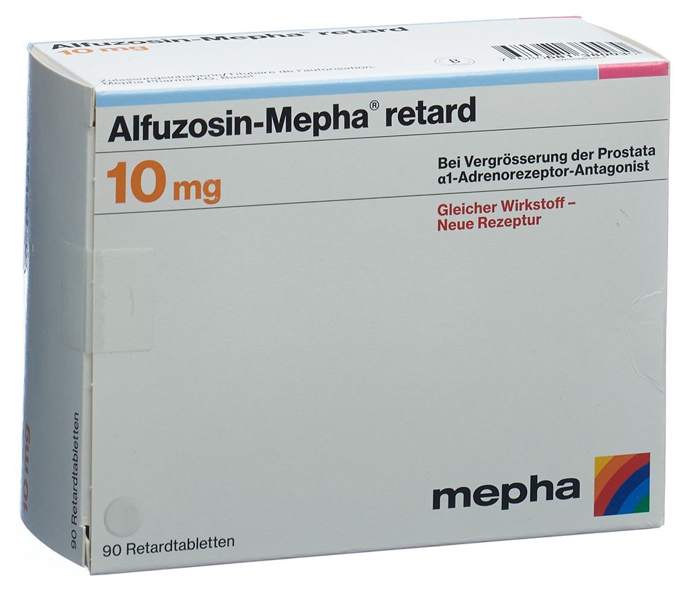 ALFUZOSINE retard 10 mg, image principale