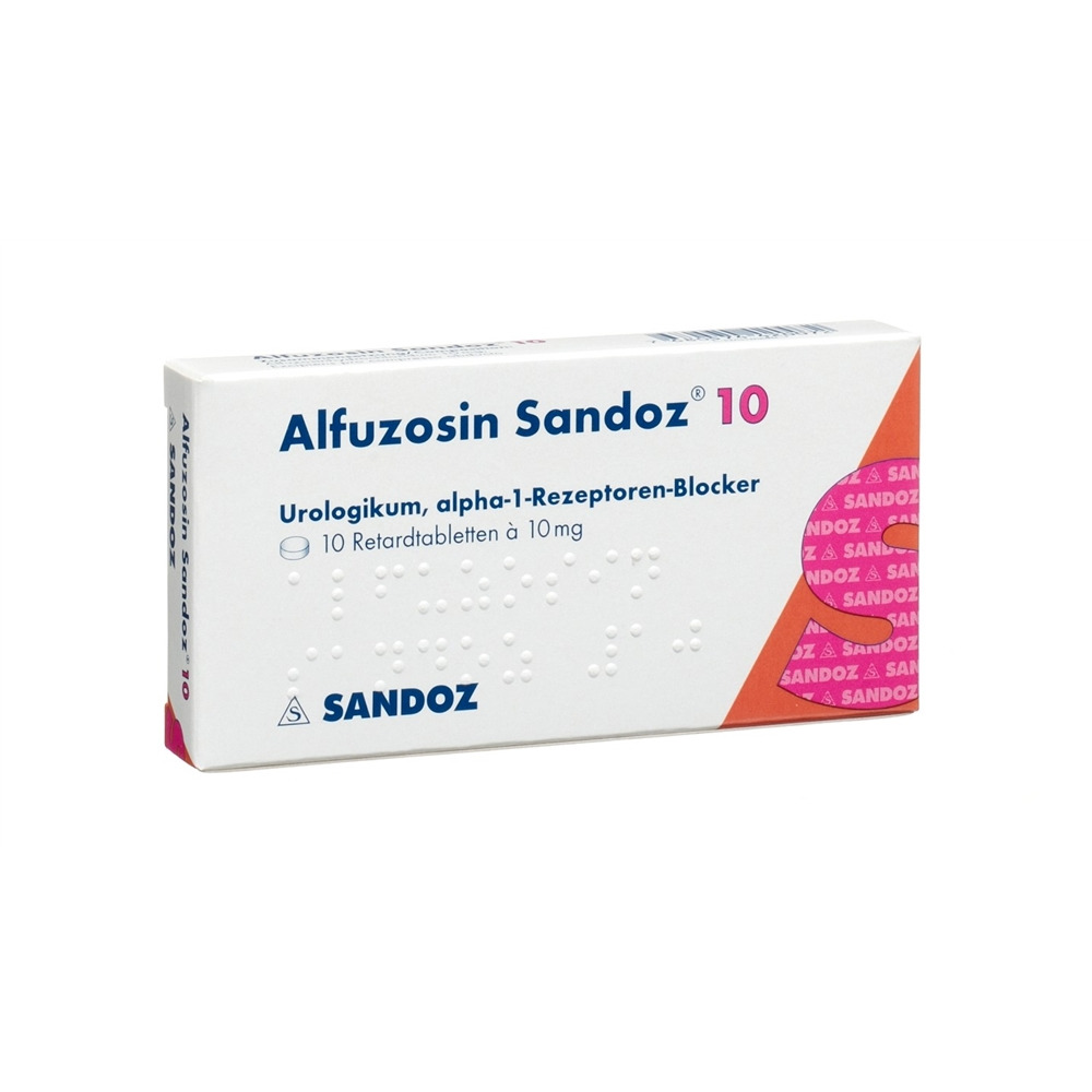 ALFUZOSINE Sandoz Ret Tabl 10 mg Blist 10 Stk | Online bestellen