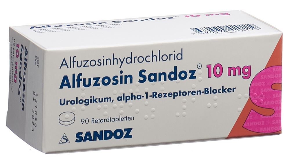 ALFUZOSINE Sandoz 10 mg, image principale