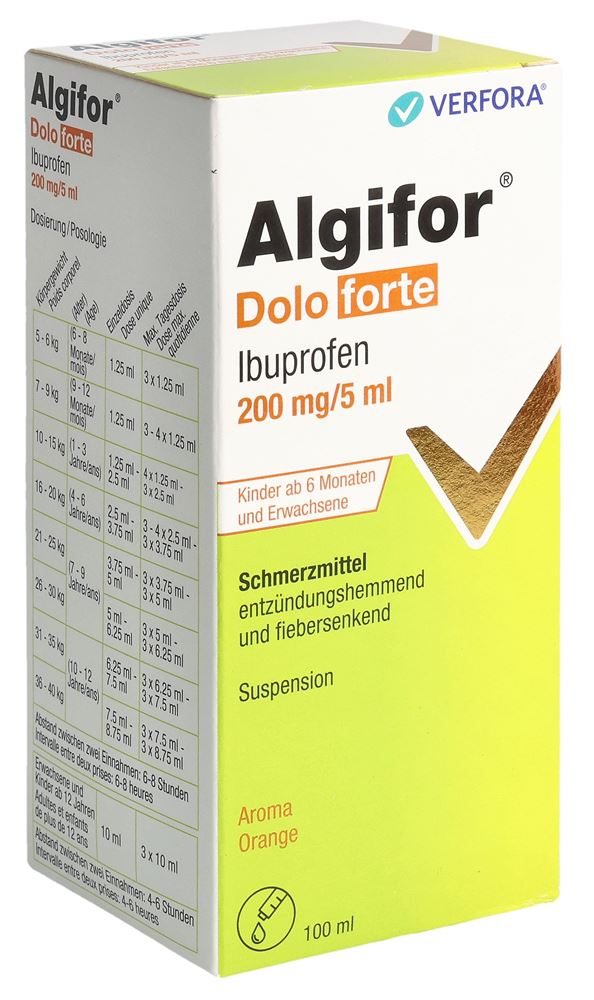 ALGIFOR Dolo forte 200 mg/5ml, image principale