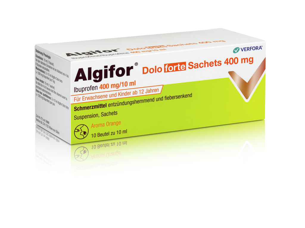 ALGIFOR Dolo forte 400 mg/10ml, image principale