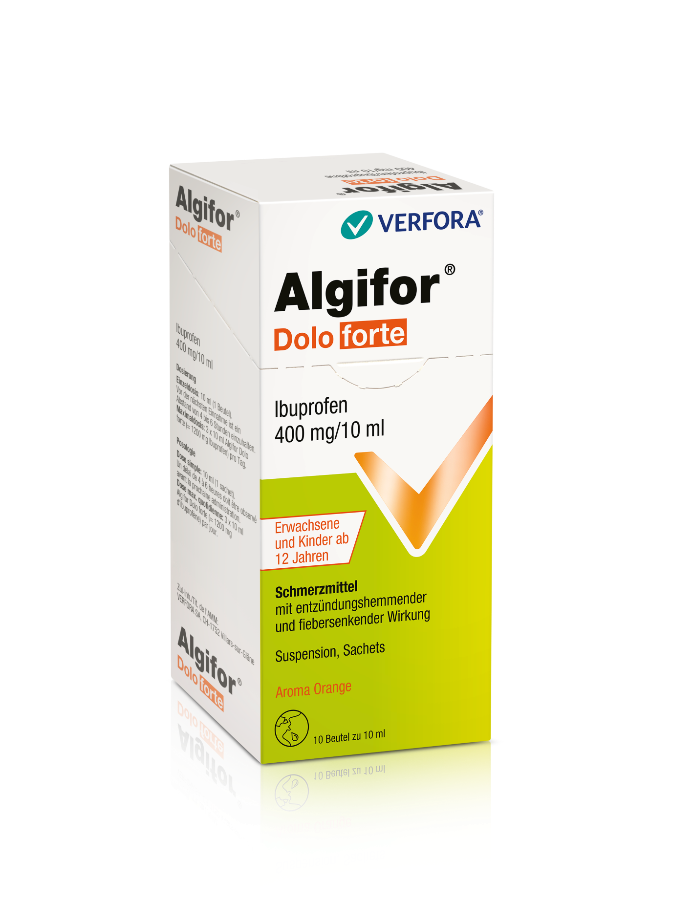 ALGIFOR Dolo forte 400 mg/10ml, Hauptbild