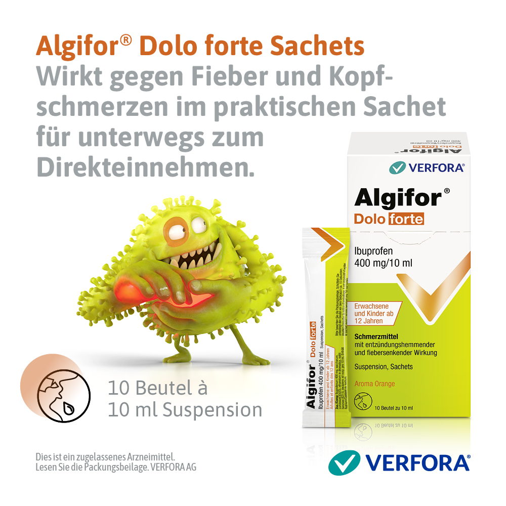 ALGIFOR Dolo forte 400 mg/10ml, image 3 sur 5