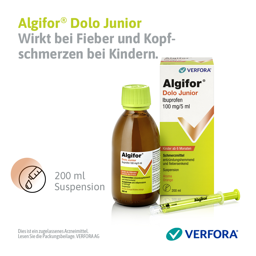 ALGIFOR Dolo Junior 100 mg/5ml, Bild 3 von 6