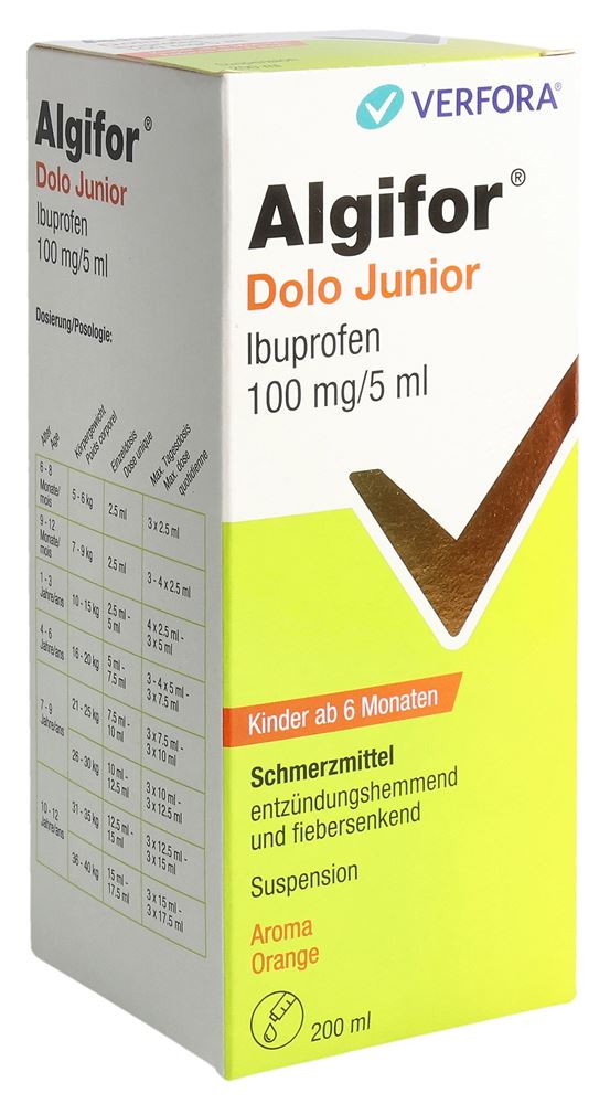 ALGIFOR Dolo Junior mg/5ml