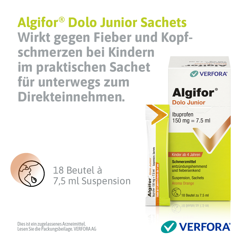 ALGIFOR Dolo Junior 150 mg/7.5ml, Bild 3 von 6