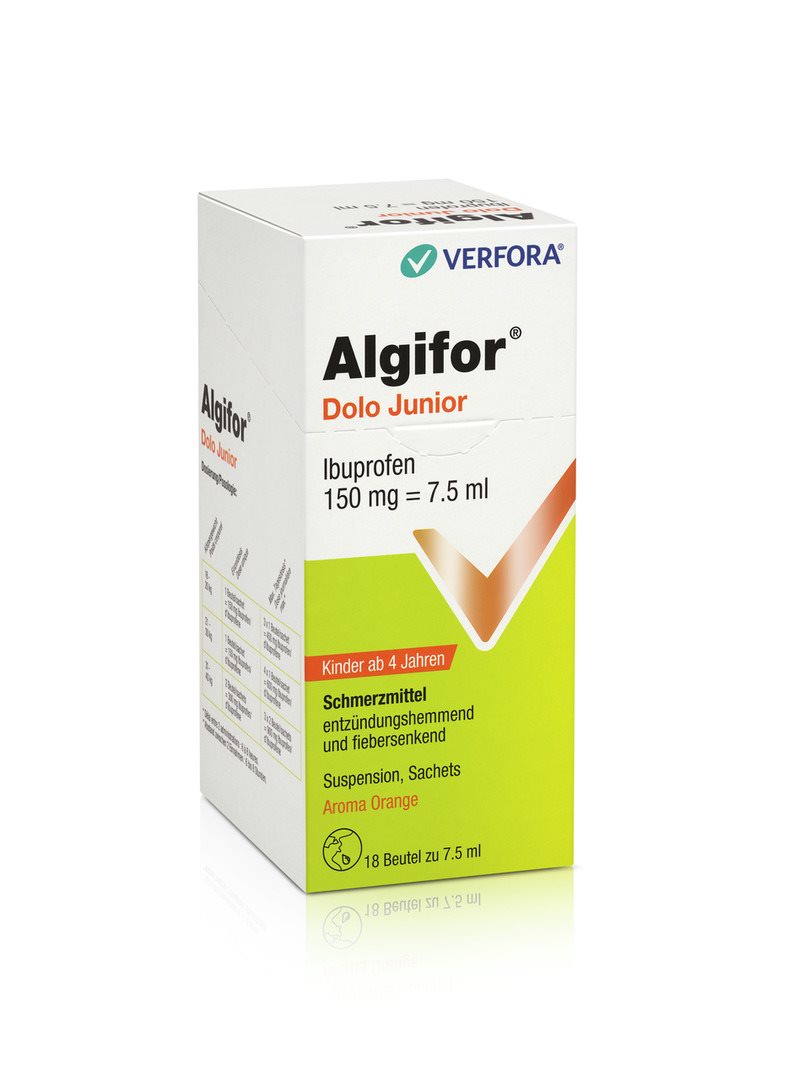 ALGIFOR Dolo Junior 150 mg/7.5ml, Hauptbild