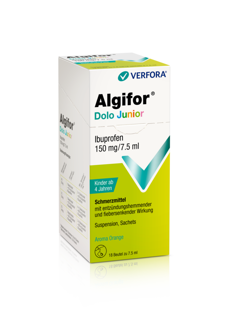 ALGIFOR Dolo Junior 150 mg/7.5ml