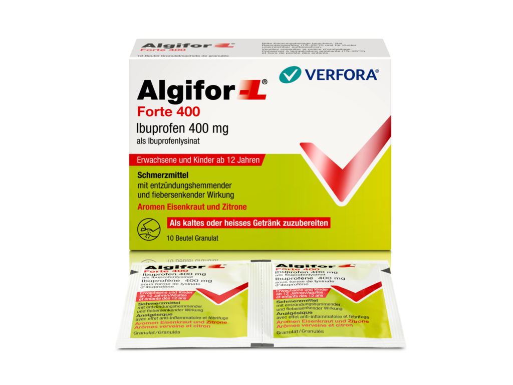 Algifor-L® forte Granulat 400 mg, image 2 sur 6