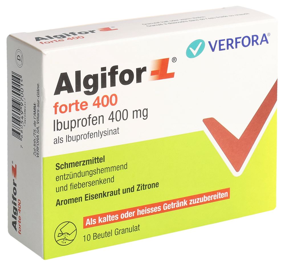 ALGIFOR forte 400 mg
