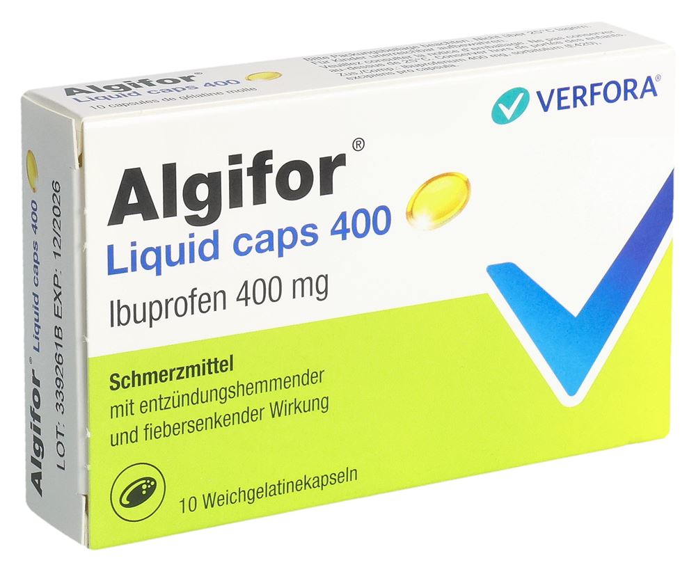 ALGIFOR Liquid Caps 400 mg