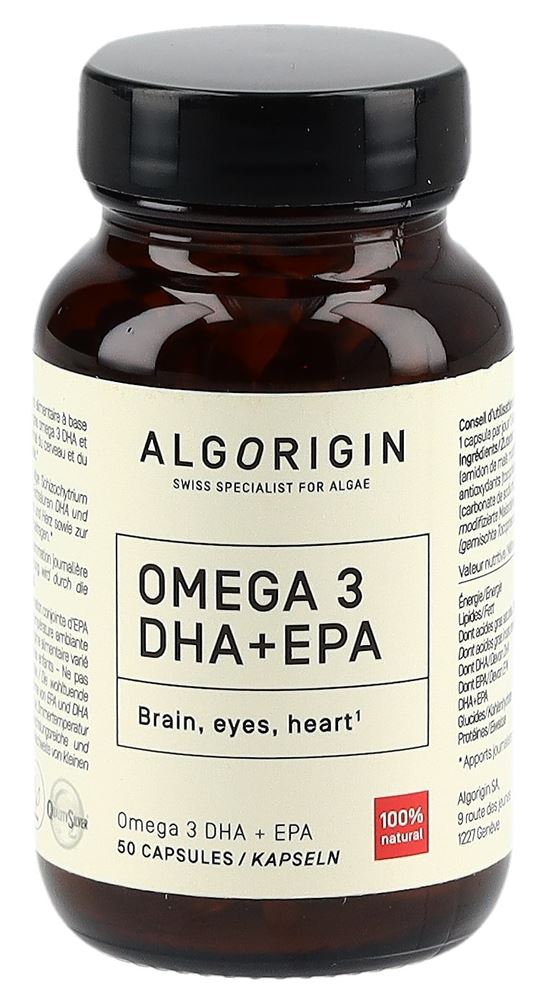 ALGORIGIN Omega 3 DHA+EPA, image principale