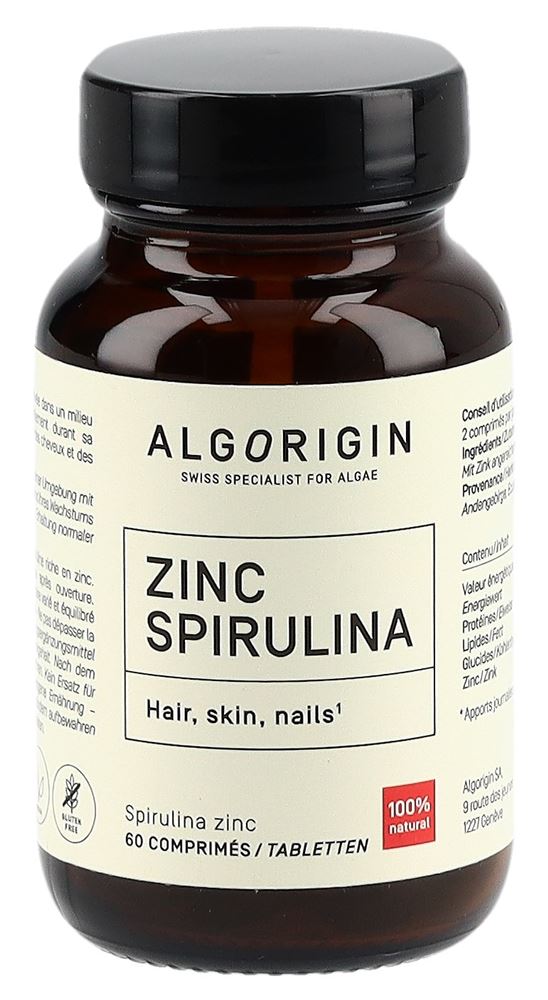ALGORIGIN Spiruline Zinc