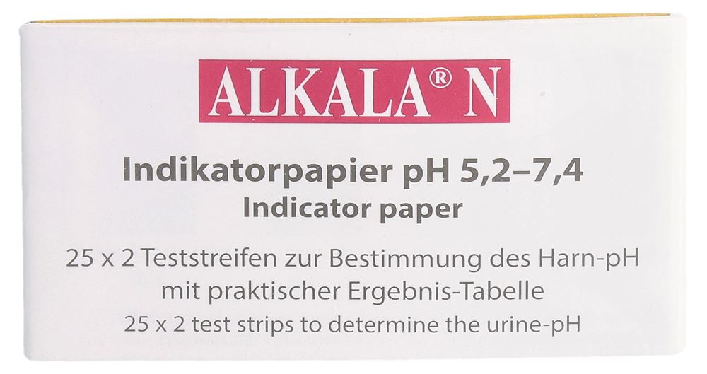 ALKALA N papier indicateur