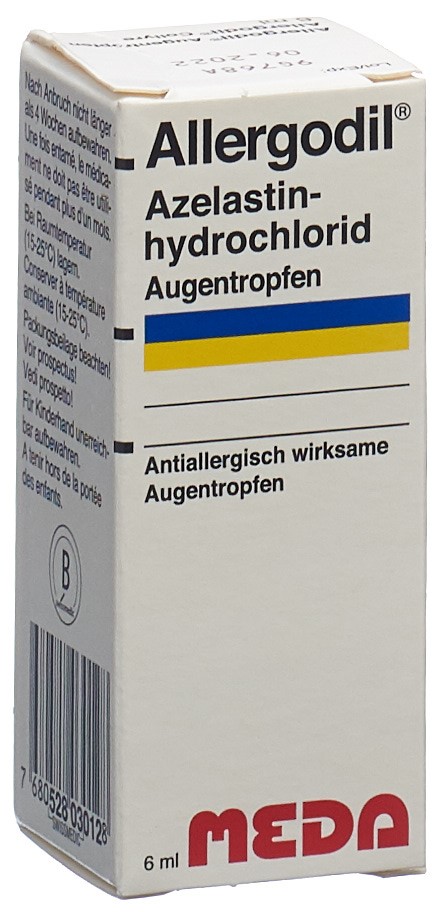 ALLERGODIL Gtt Opht Fl 6 ml, Hauptbild