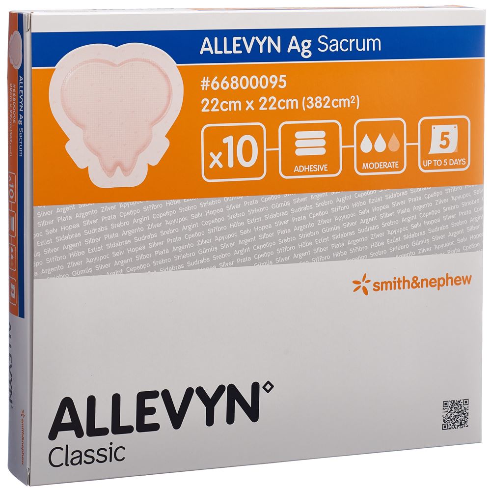 ALLEVYN Sacrum compr vulnéraire