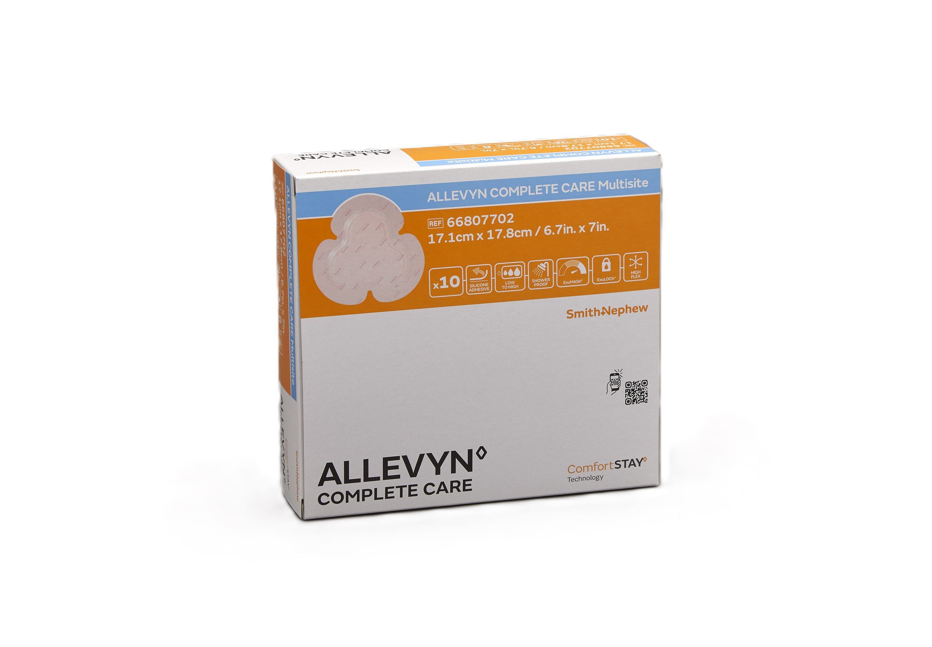 ALLEVYN Complete Care Multisite pansement pour plaie silicone