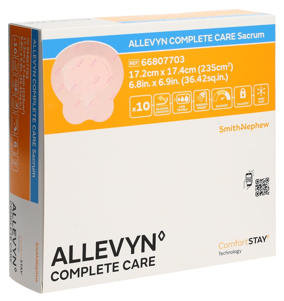 ALLEVYN Sacrum Silikon Schaumverband