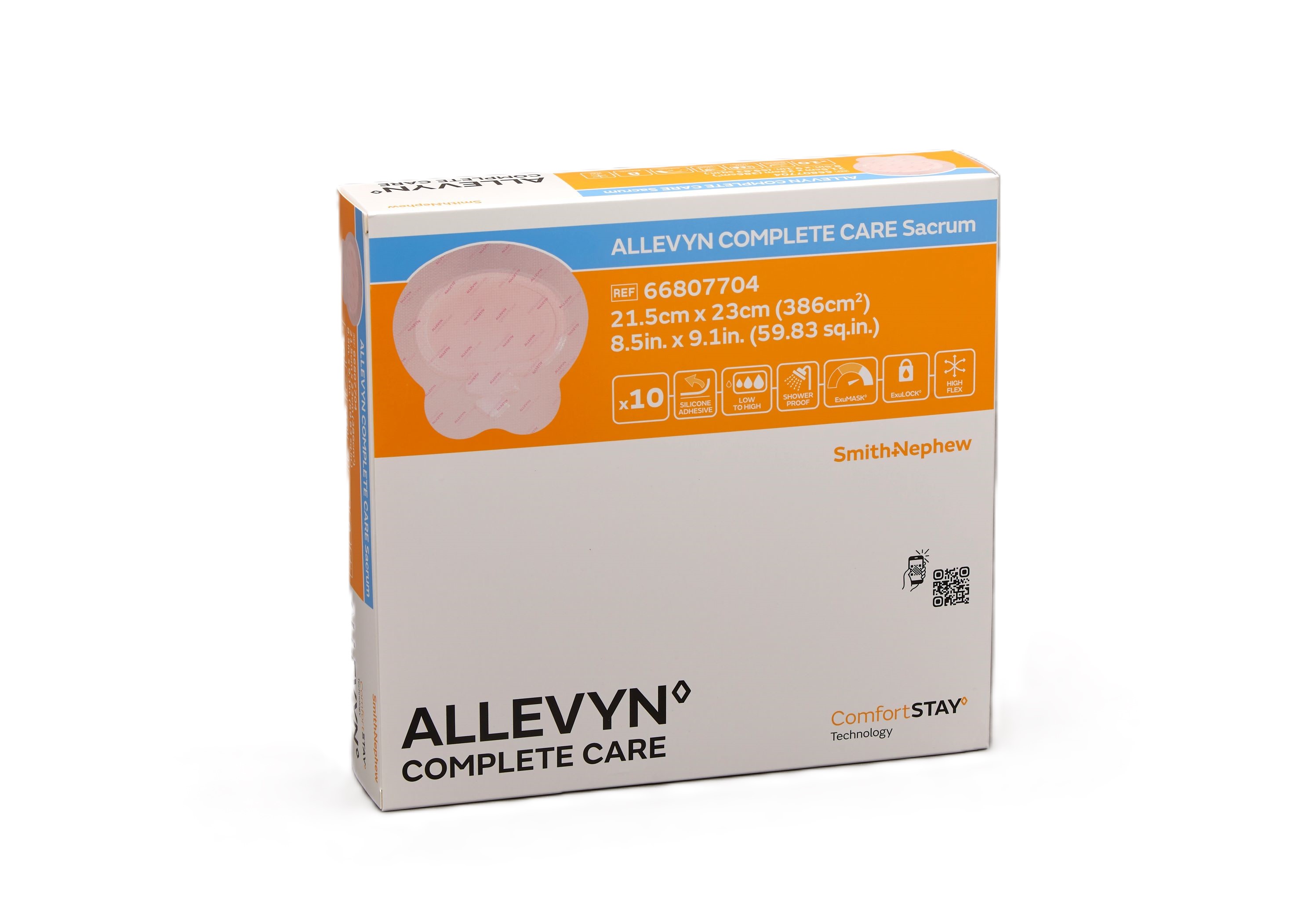 ALLEVYN Complete Care Sacrum Silikon Schaumverband