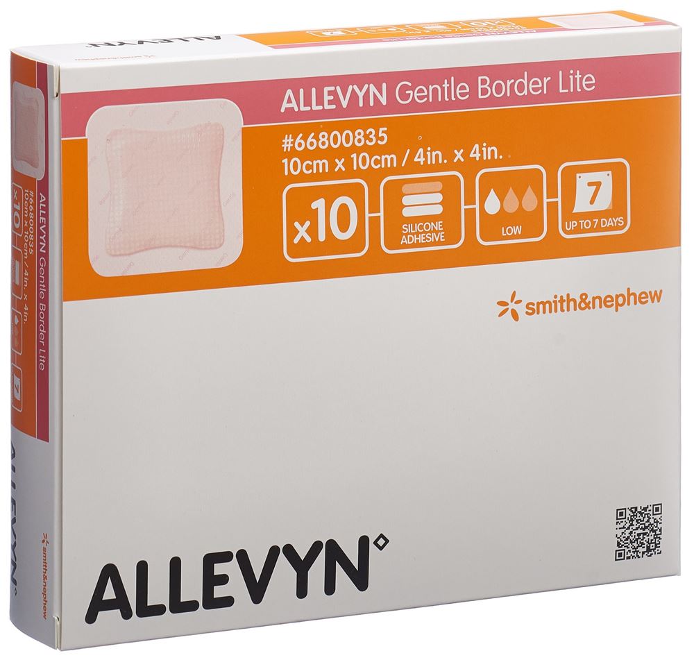 ALLEVYN 10x10cm 10 pce
