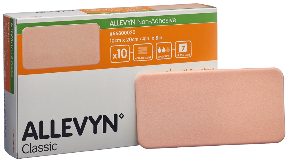 ALLEVYN non-adhesive pansement vulnéraire, image 2 sur 2