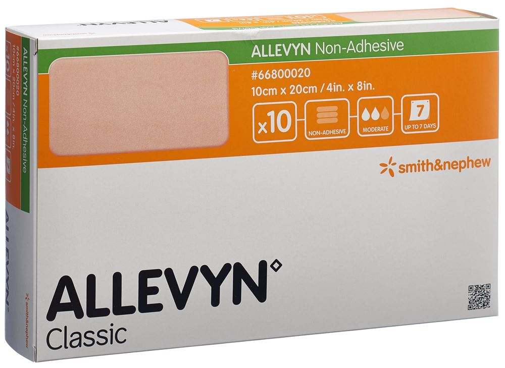 ALLEVYN non-adhesive pansement vulnéraire