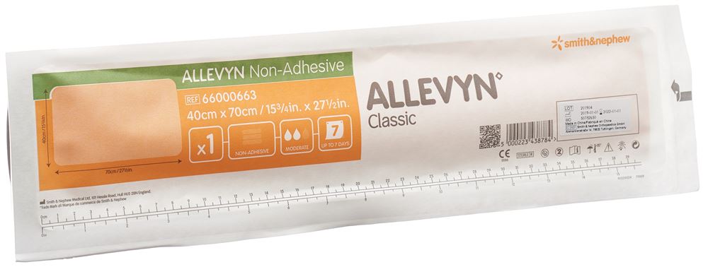 ALLEVYN non-adhesive pansement vulnéraire